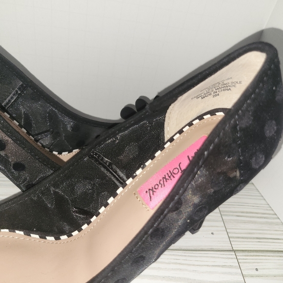 Betsey Johnson Ribbon Heels - Picture 5 of 10